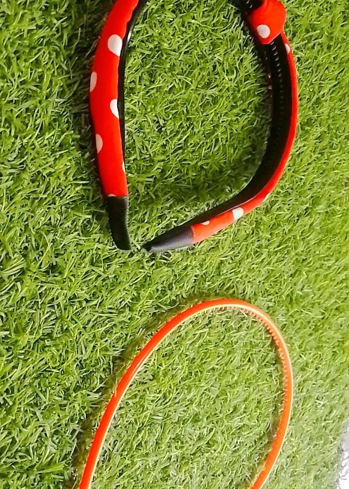 Cute Headbands - Red &amp; Orange