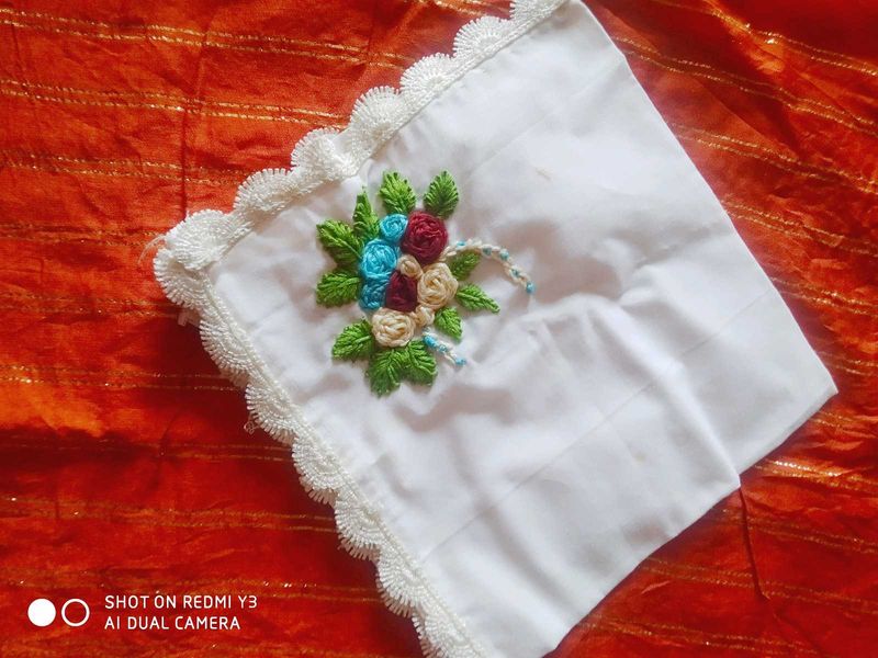 Handmade Embroidered Handkerchief