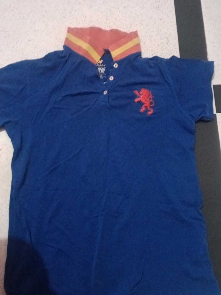 Blue Polo T-Shirt