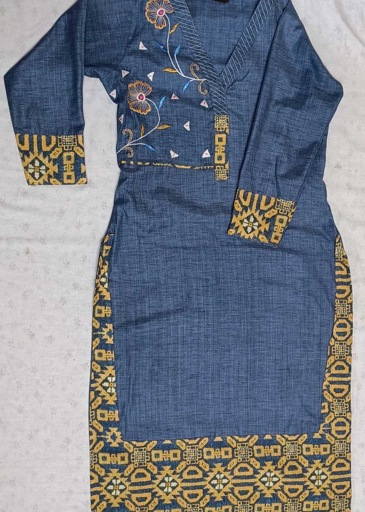 Blue Kurti