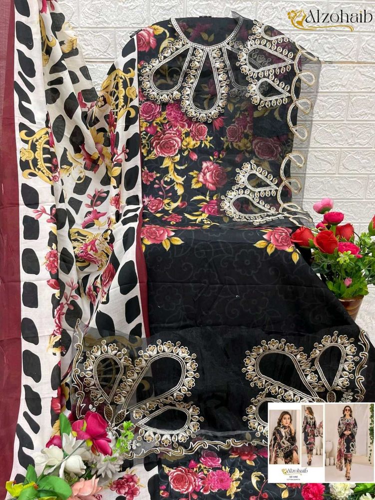 Floral Pakistani Suits.