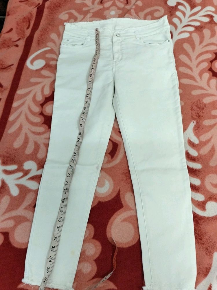 White Women&#39;s Jean - 34 Waist