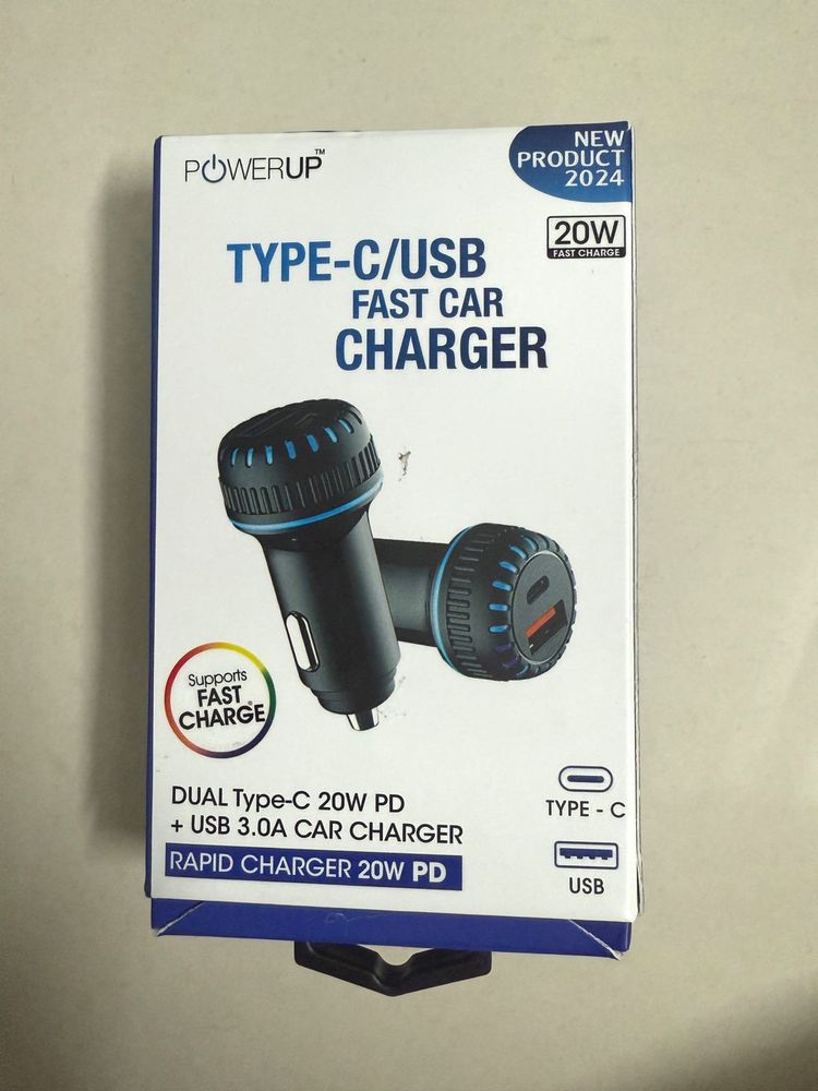 Power Up Fast Car Charger.