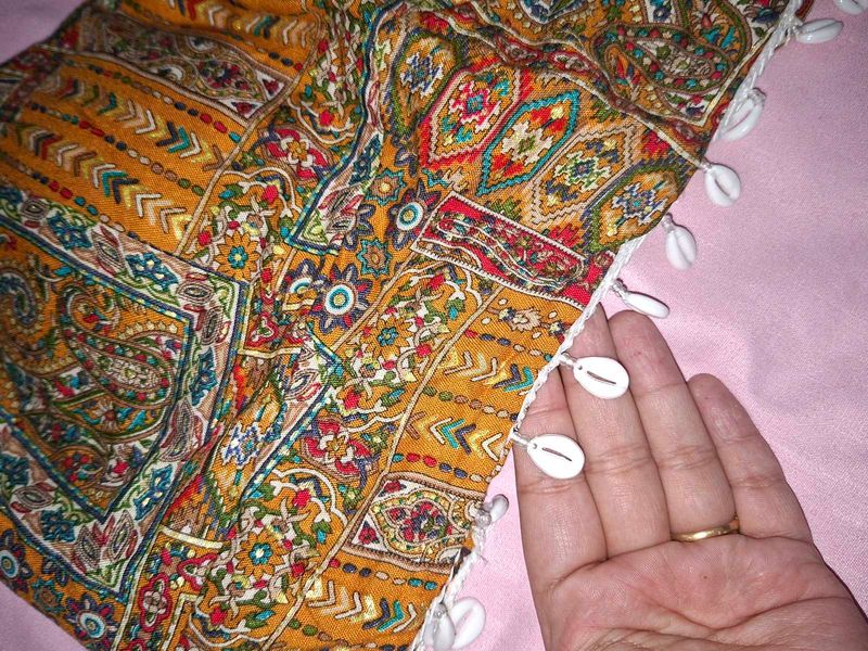 Haldi yellowish BANDHANI BLOUSE