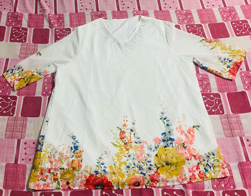 Floral Print Top