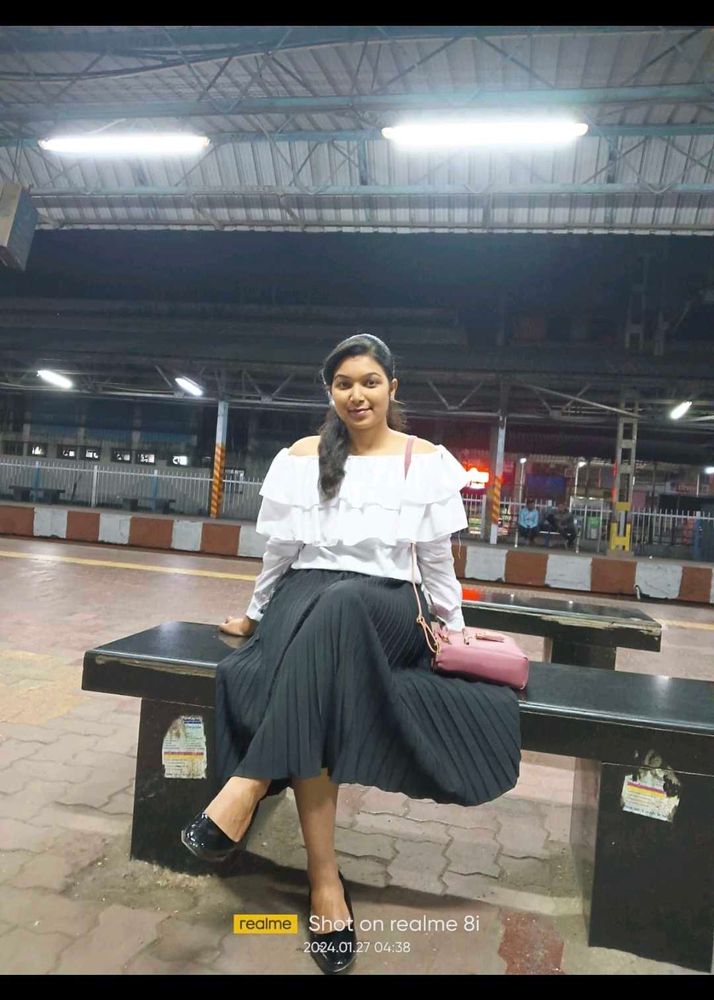 Off-the-Shoulder Ruffle Top