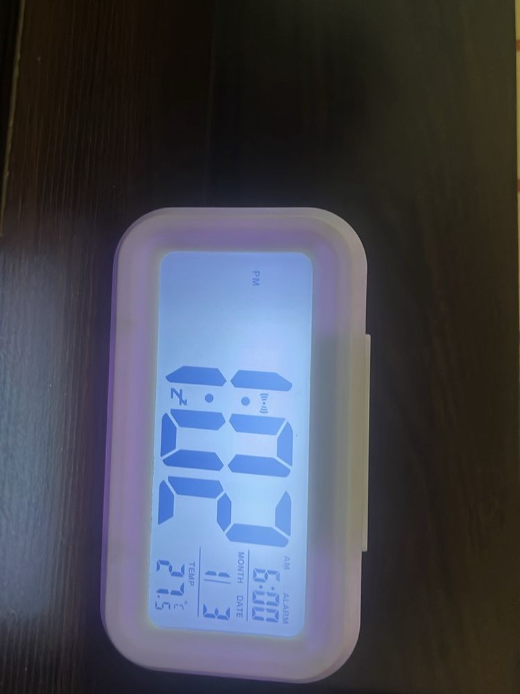 Digital Watch With Light Temp Date Alarm Ideal For Students