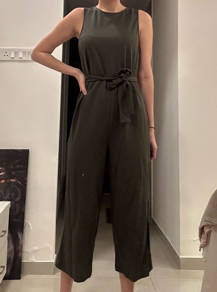 Zara Deep Green Jumpsuit