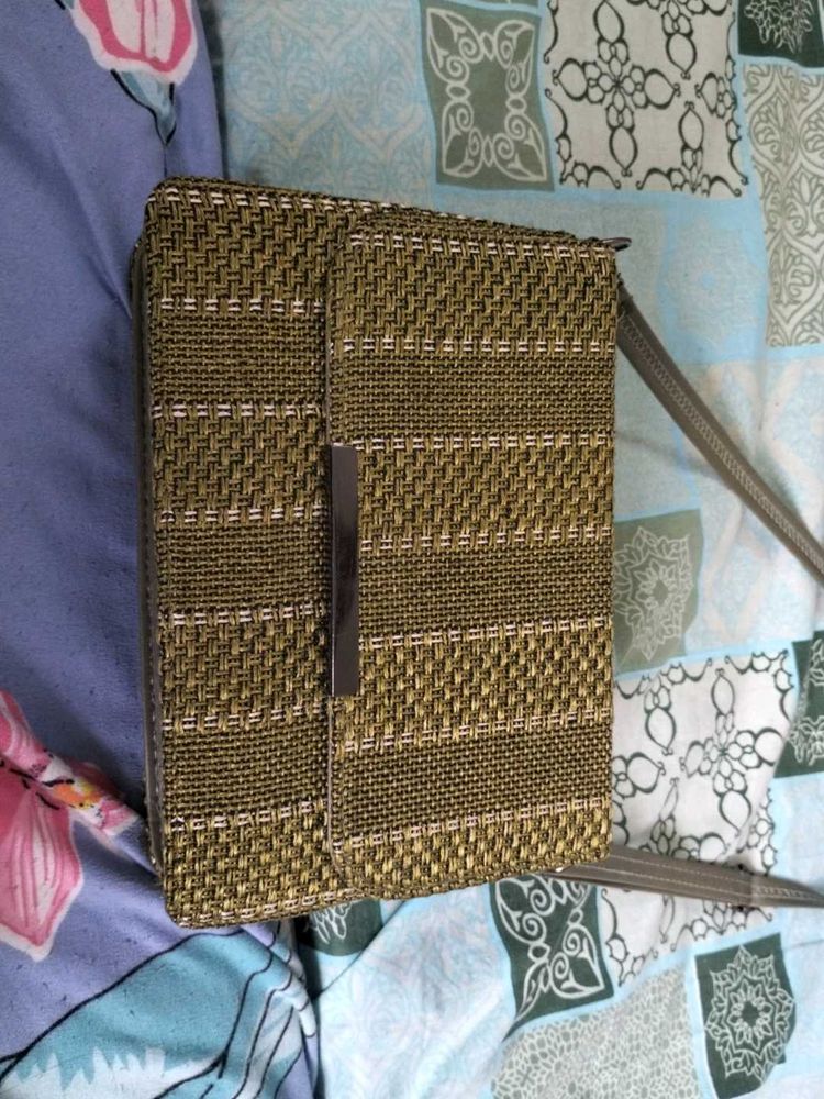 Woven Crossbody Bag