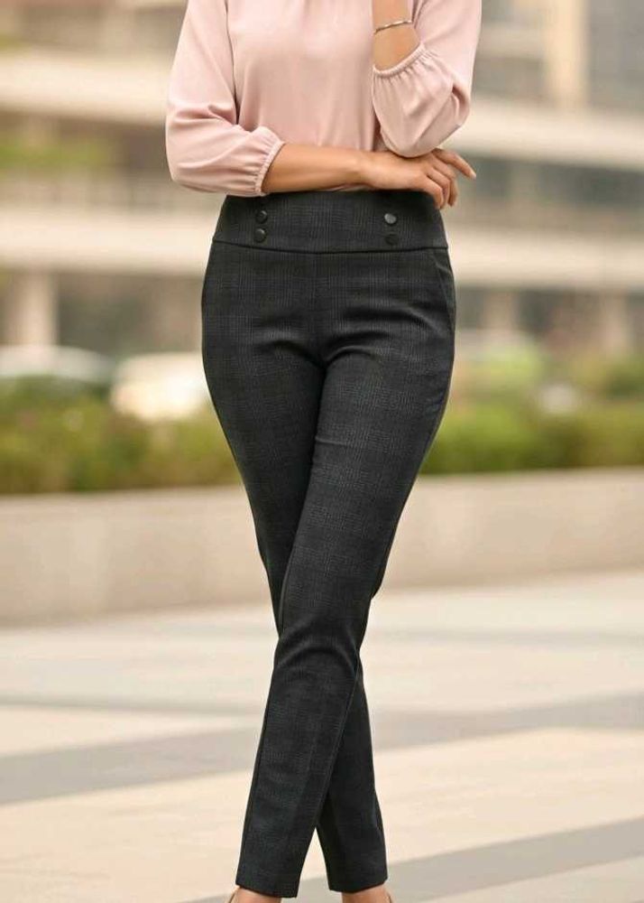 ZARA High Waist Trousers