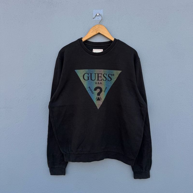 Guess Black Logo Sweatshirt