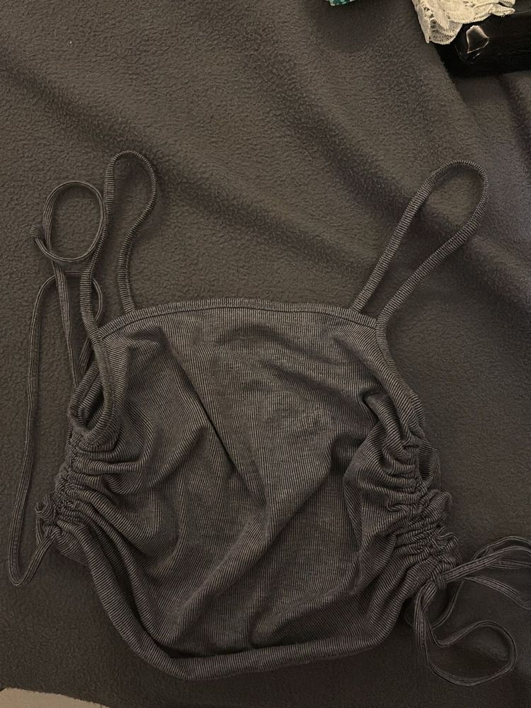 Lilac Ruched Tank Top