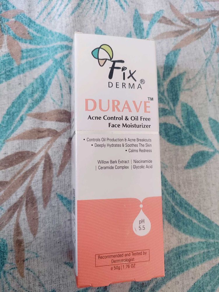 DURAVE Acne Control &amp; Oil Free Face Moisturizer 🧴