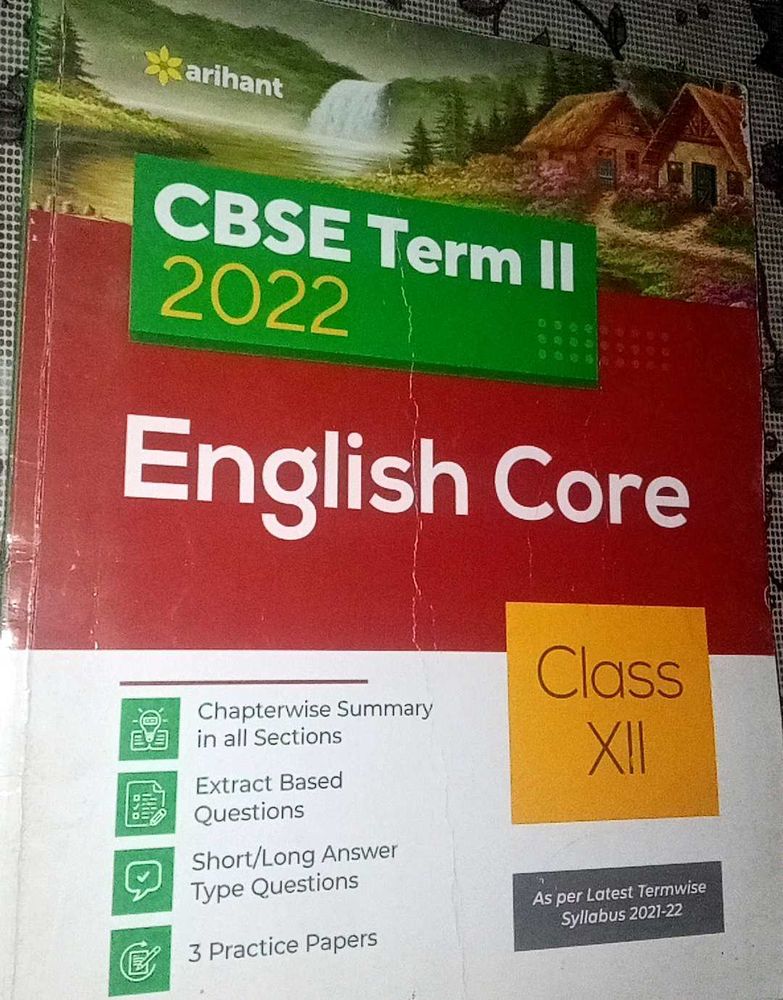 Arihant English Core Cbse Term 2 ( S. P)