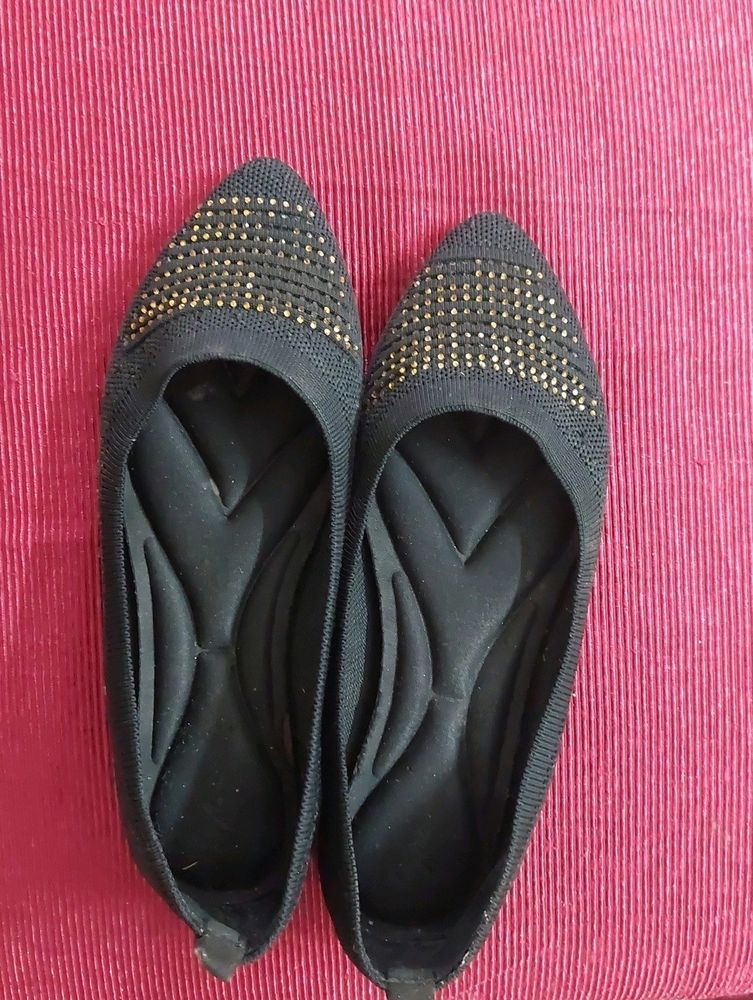 Black Slip Ons