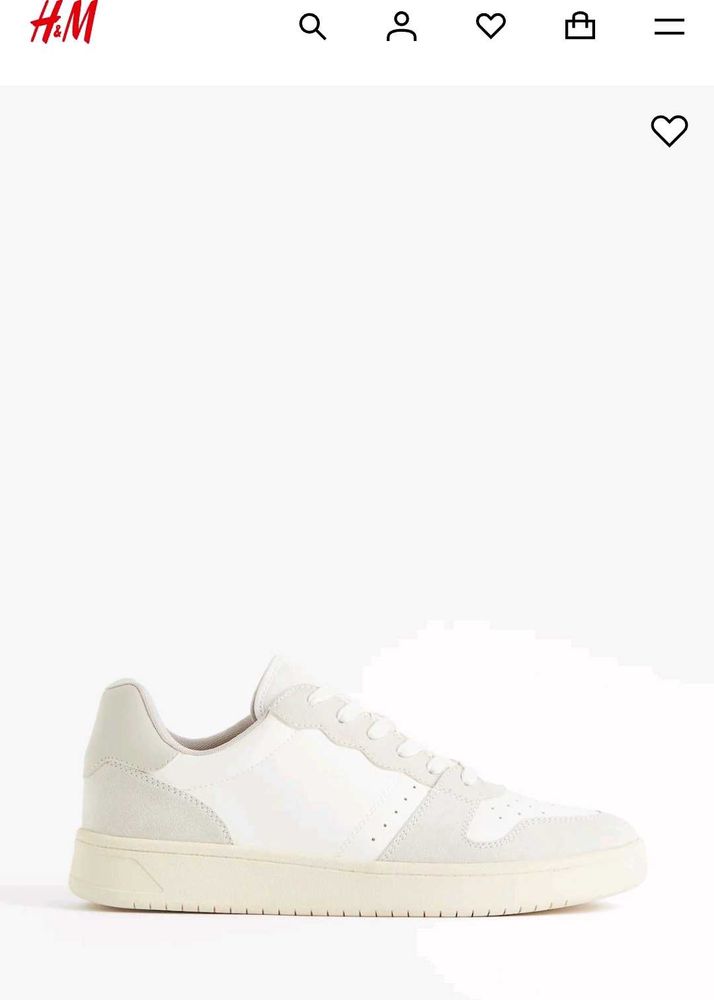 H&amp;M Light Beige Trainers For Ladies