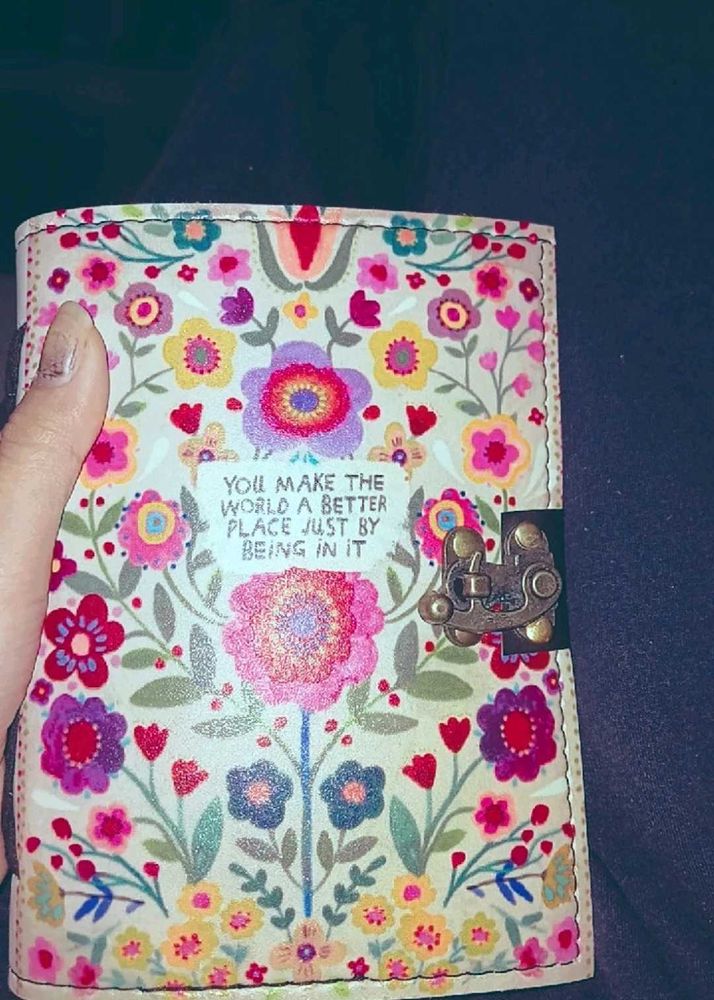 Designer Leather Cover Diary