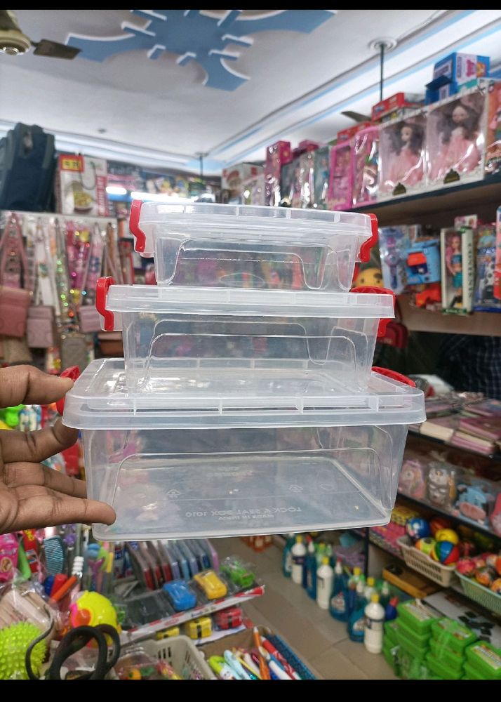 3  Piece Box Set + 2  Pack Cloth Clip