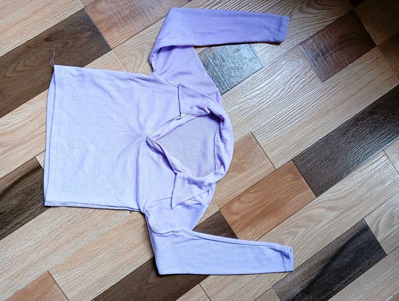 Lavender Long Sleeve Top