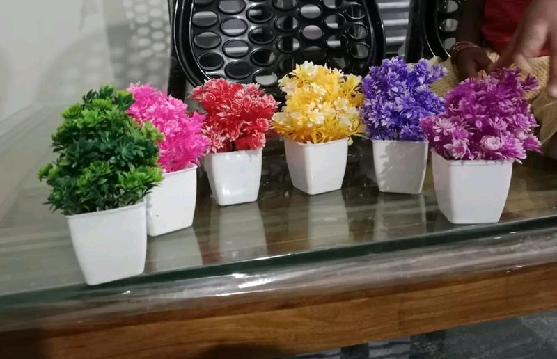 Artificial Flower Pots