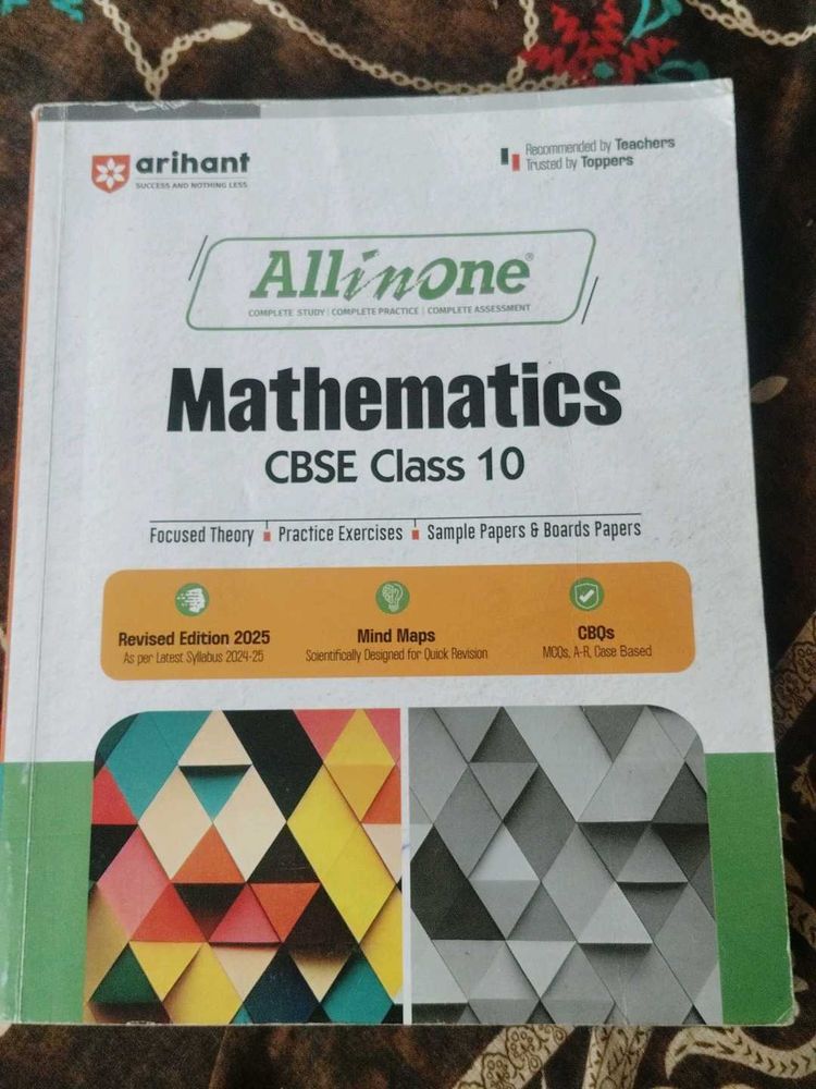 Arihant All In One Mathematics CBSE Class 10