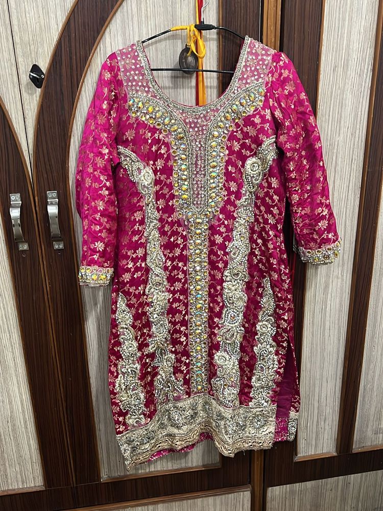 Heavy Embroidered Designer Suit