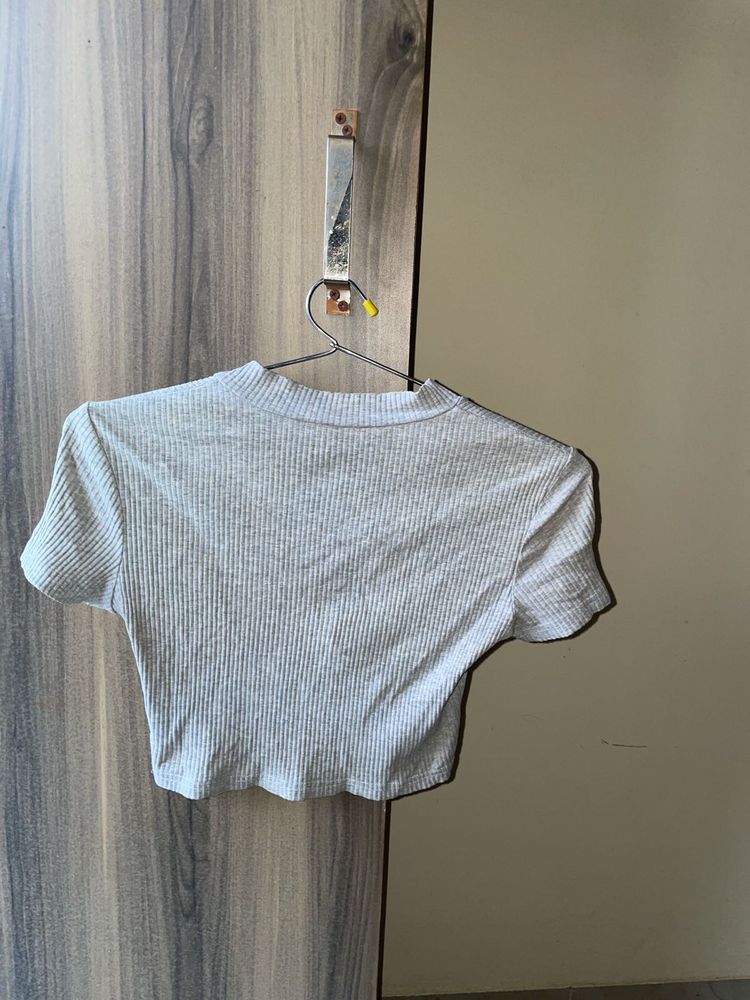 Ribbed Crop Top