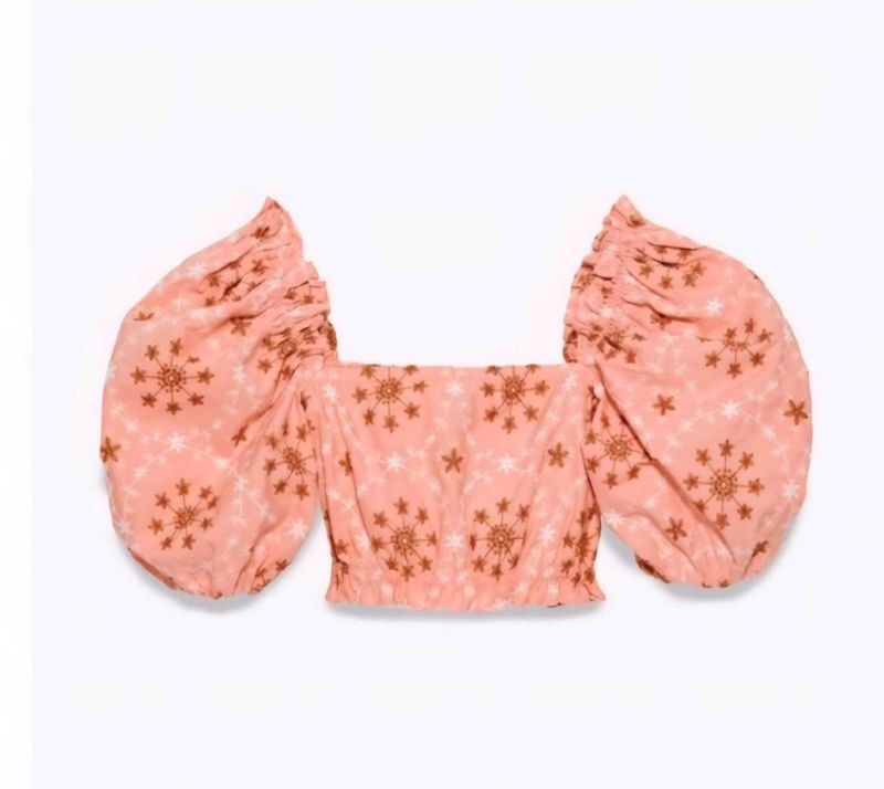 Zara Embroidered Crop Top- New With Tags