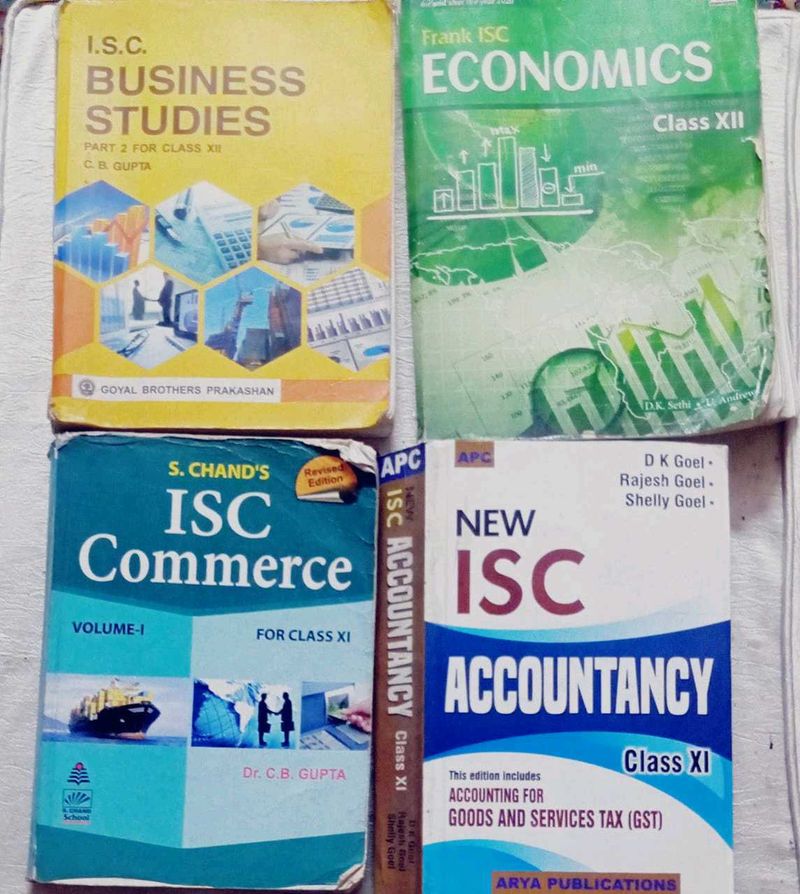 ISC Class XI &amp; XII Textbooks - Bundle Deal!
