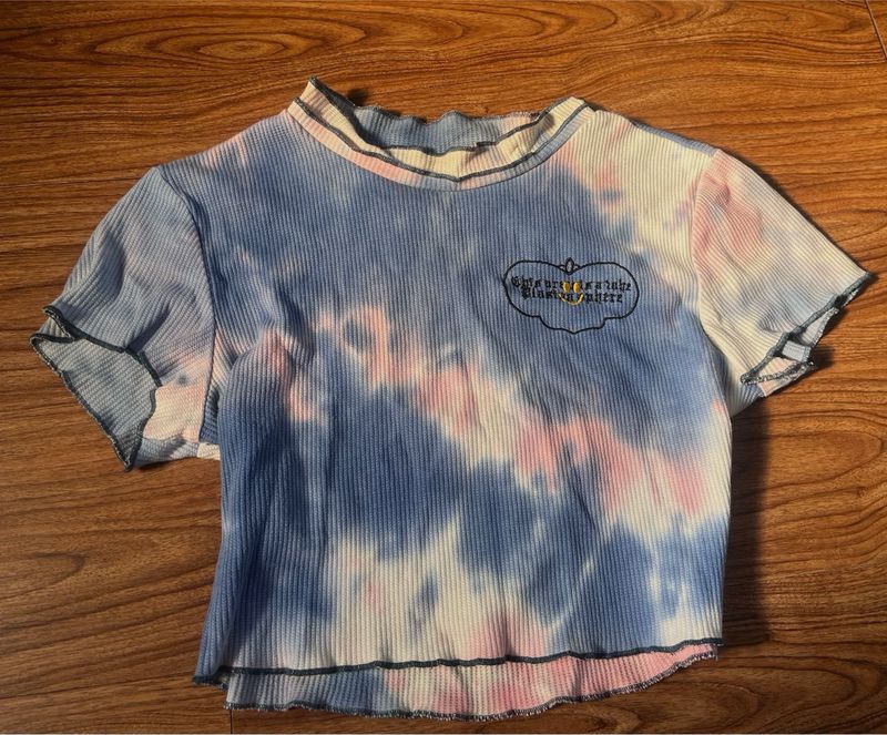 Tie-dye Crop Top