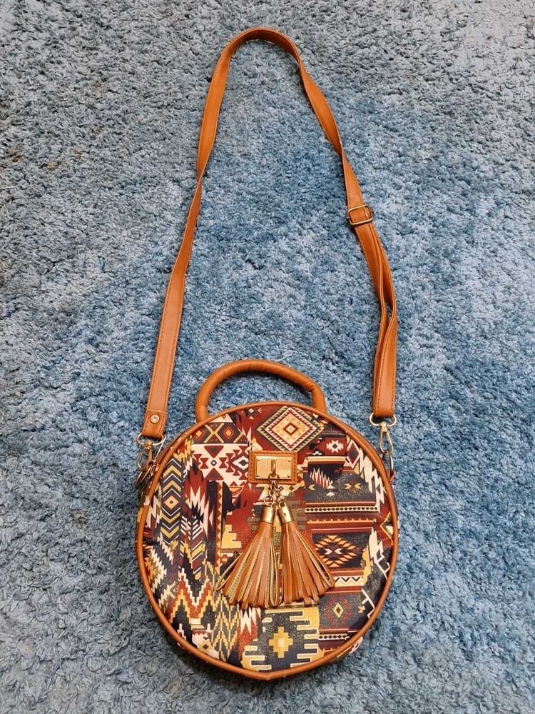 Round Shaped Sling Bag