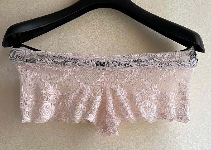 Pink Lace Brief – Feminine &amp; Flirty Comfort