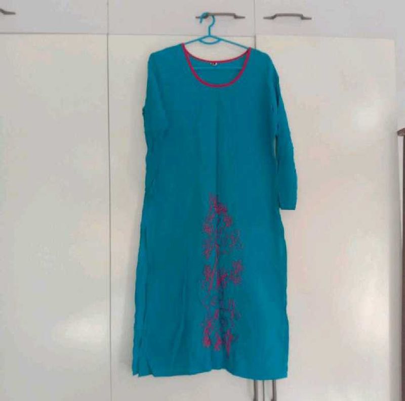Blue Kurti