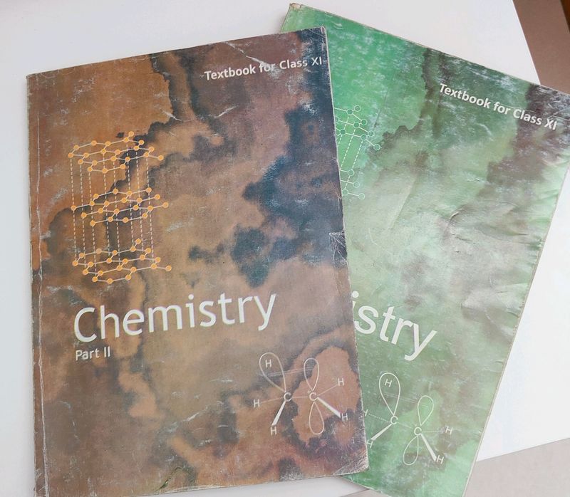 11th CBSE Chemistry Part 1&amp;2 Textbooks