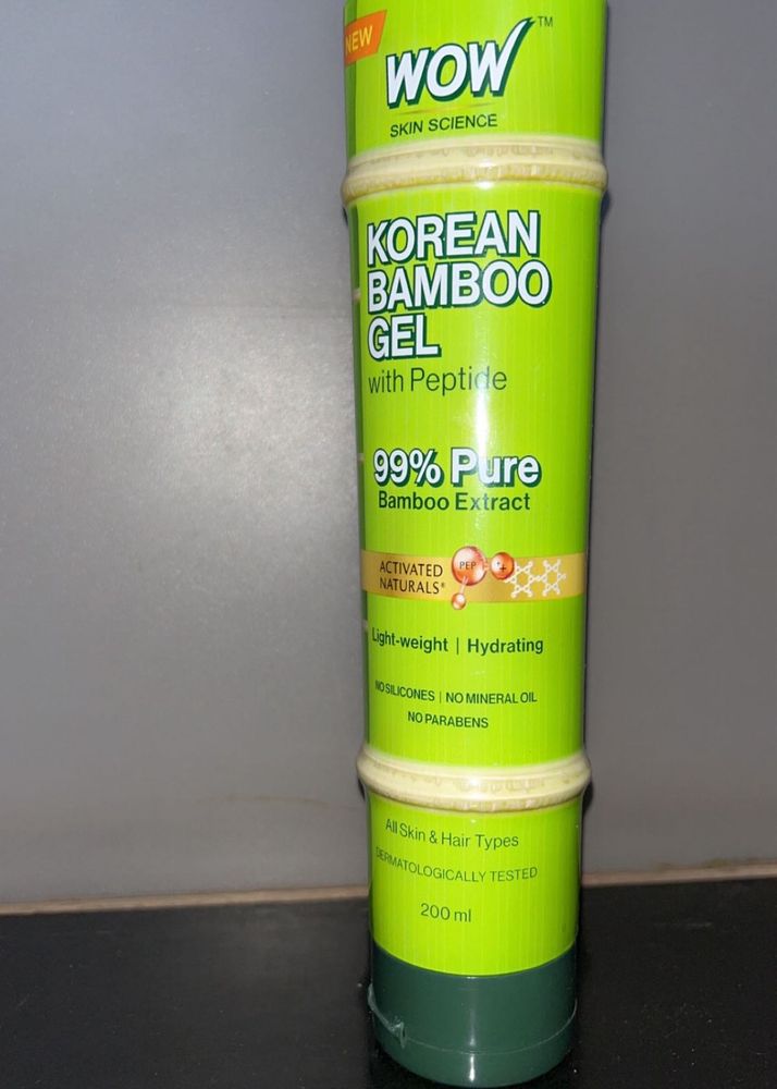 Wow Korean Bamboo Gel