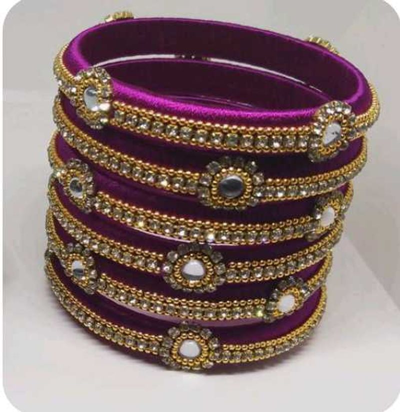 Purple Bangles