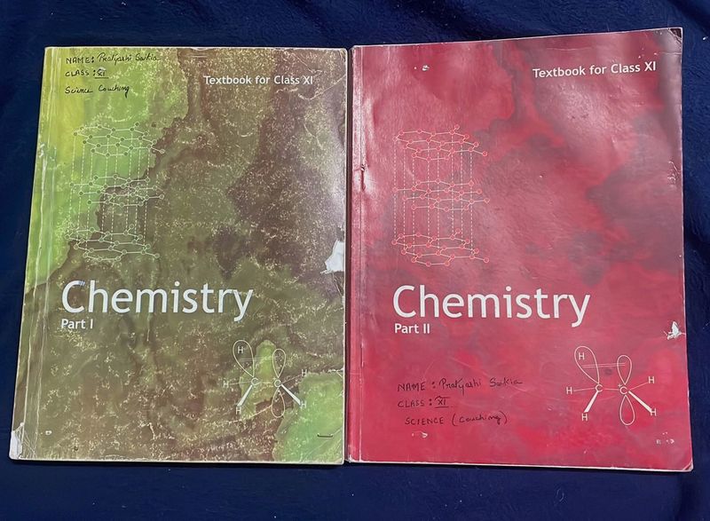 Chemistry Part1,2 Textbook Class 11