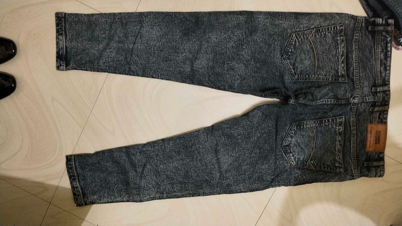Black Denim Jeans Pant