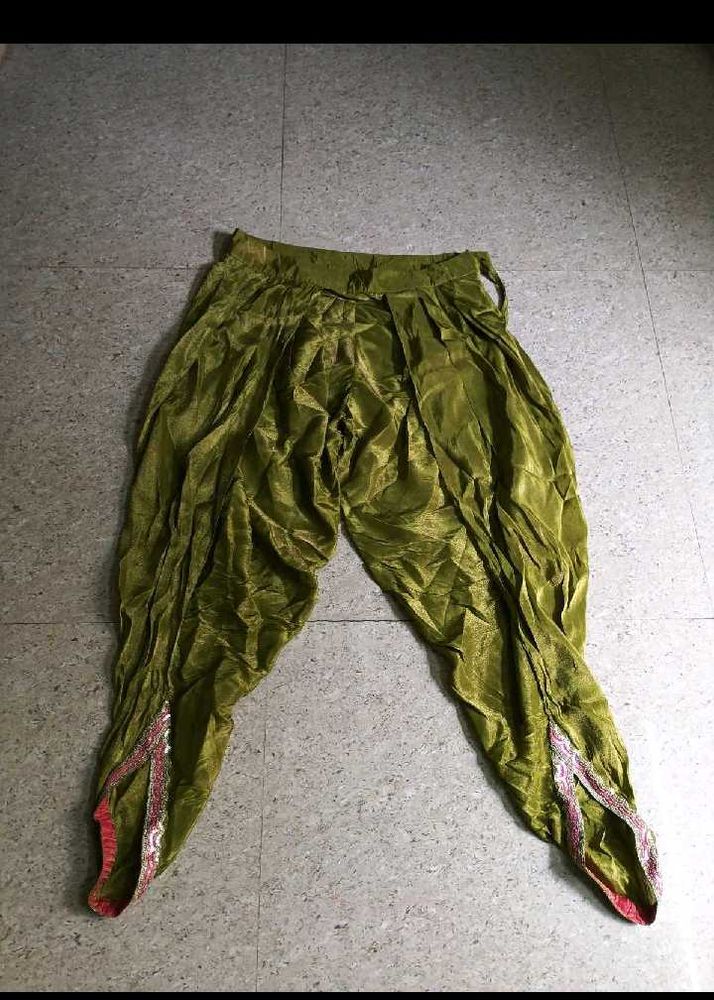 New Without Tag Olive Green Dhoti Pants