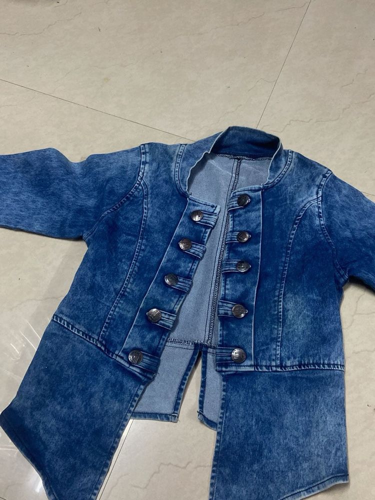 dusty rusty denim jacket