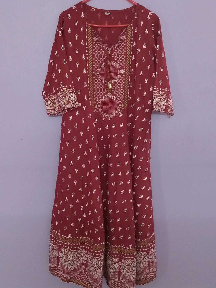 Anarkali Kurti Set