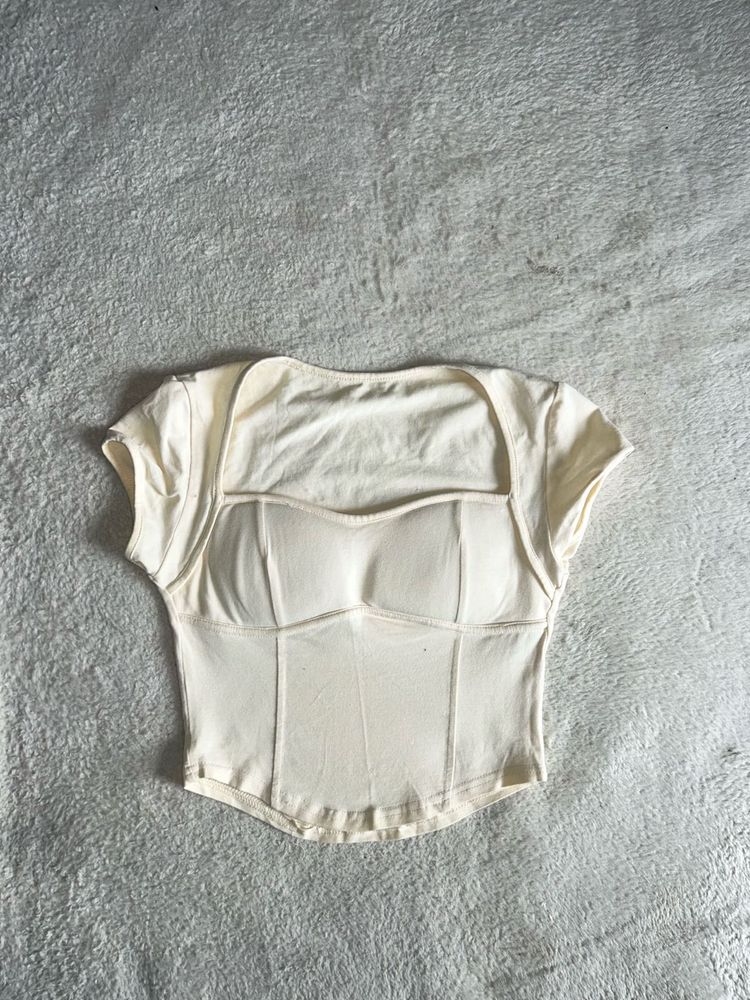 Square Neck Crop Top