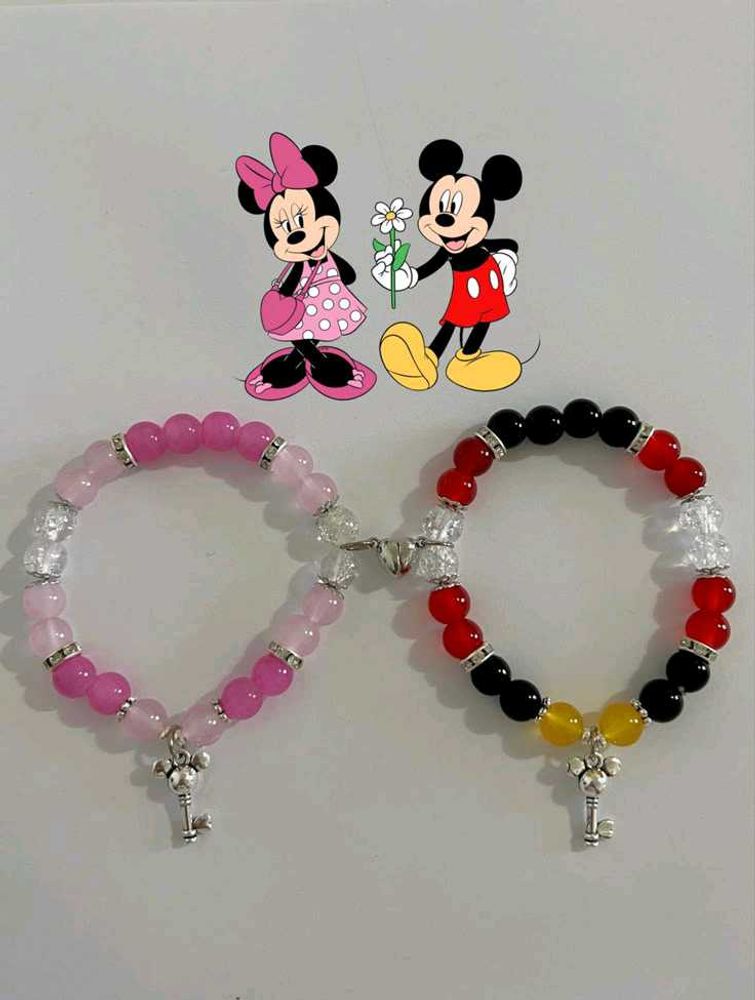 Mickey &amp; Minnie Bracelets