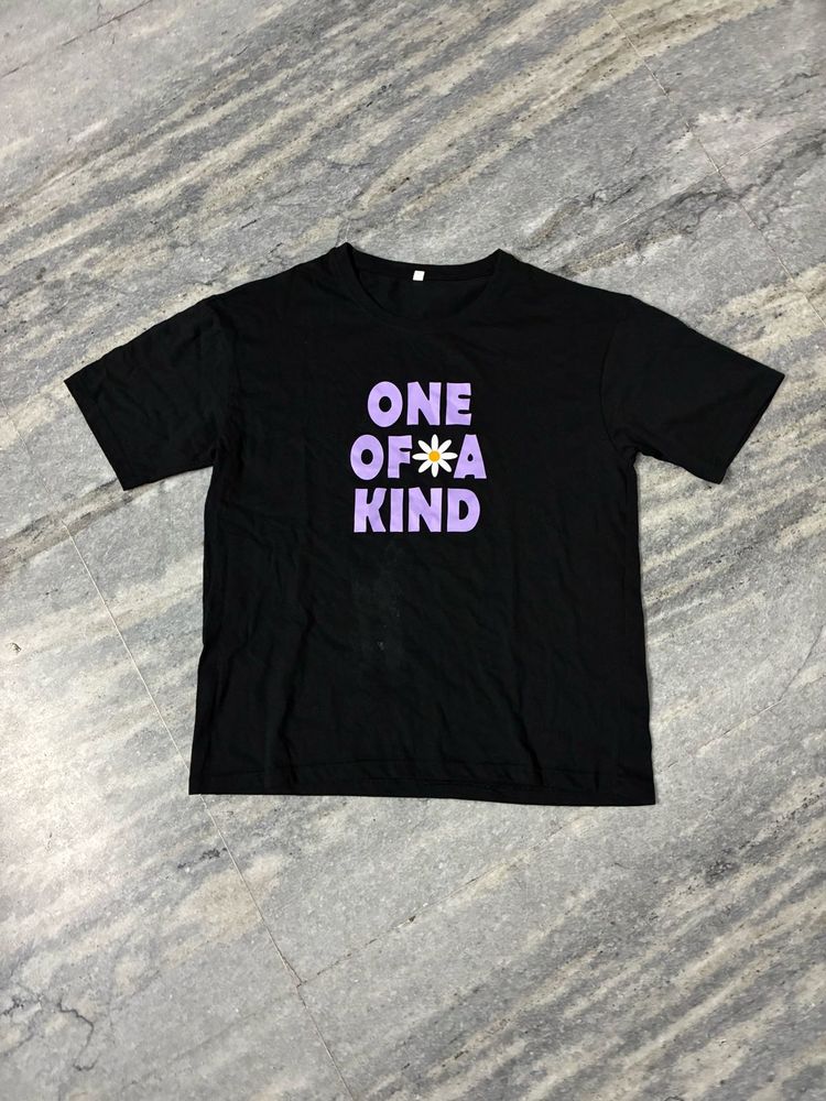Black Graphic Tshirt
