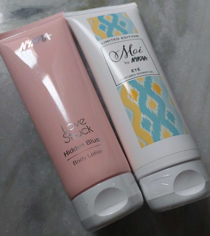 Nykaa Body Wash &amp; Lotion