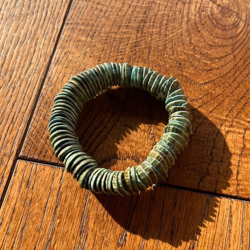 Green Shell Bracelet