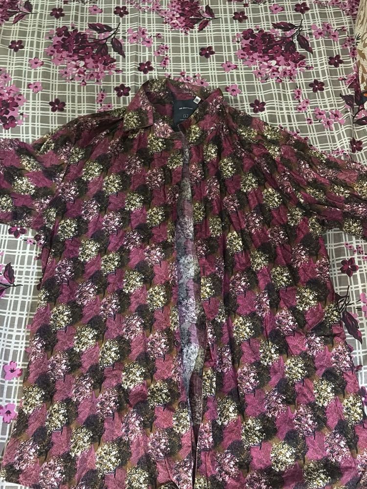 Floral Print Shirt