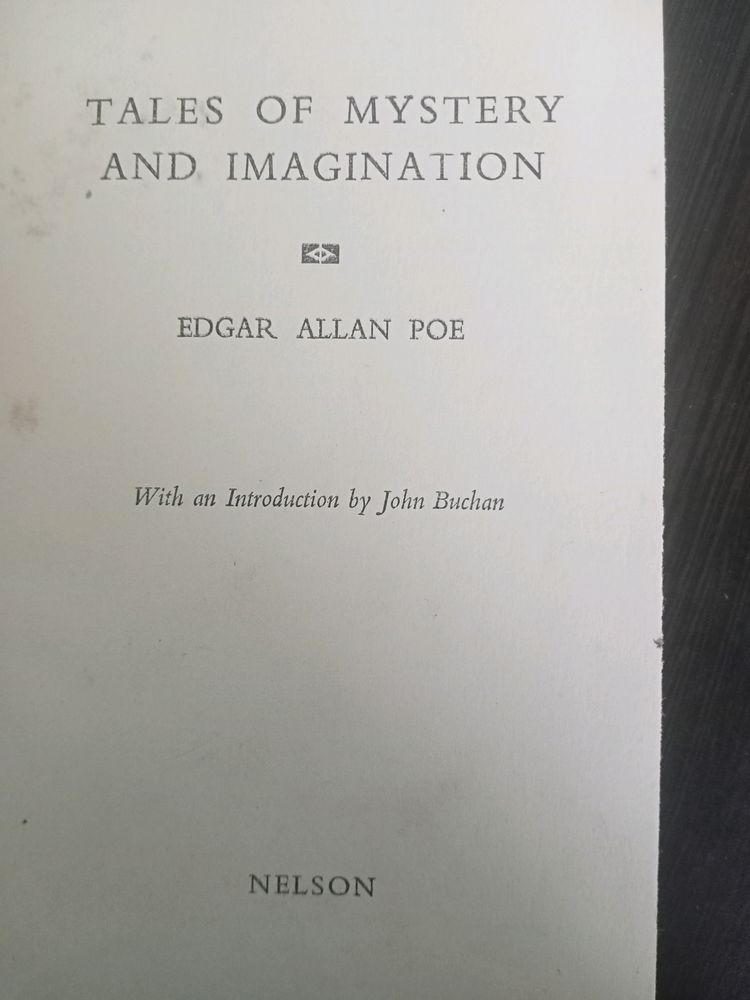 Tales of Mystery and Imagination by Edgar Allan Po