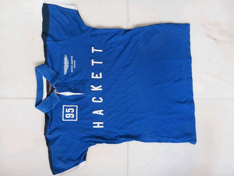 Vintage Feel Blue Tee-relaxed ,Cost And Cool