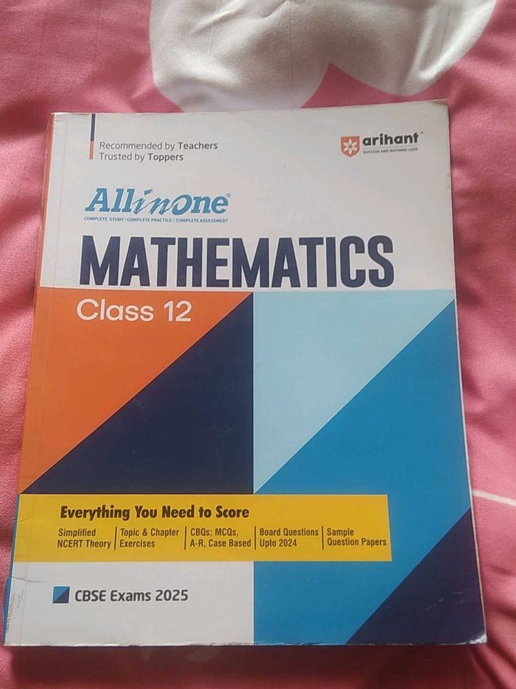 All In One Mathematics Class 12